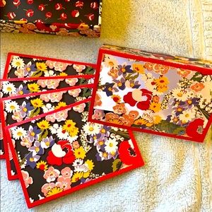 Vera Bradley Retired design poppy field card set